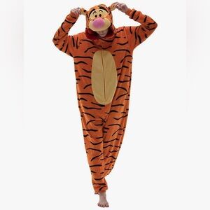 Unisex Cosplay Zip-up Tigger Costume